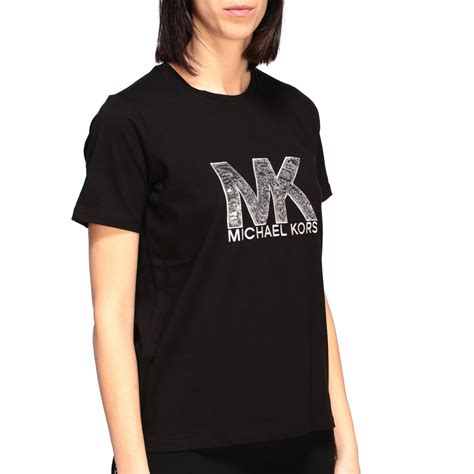 michael kors black tee shirt|Michael Kors black classic mac.